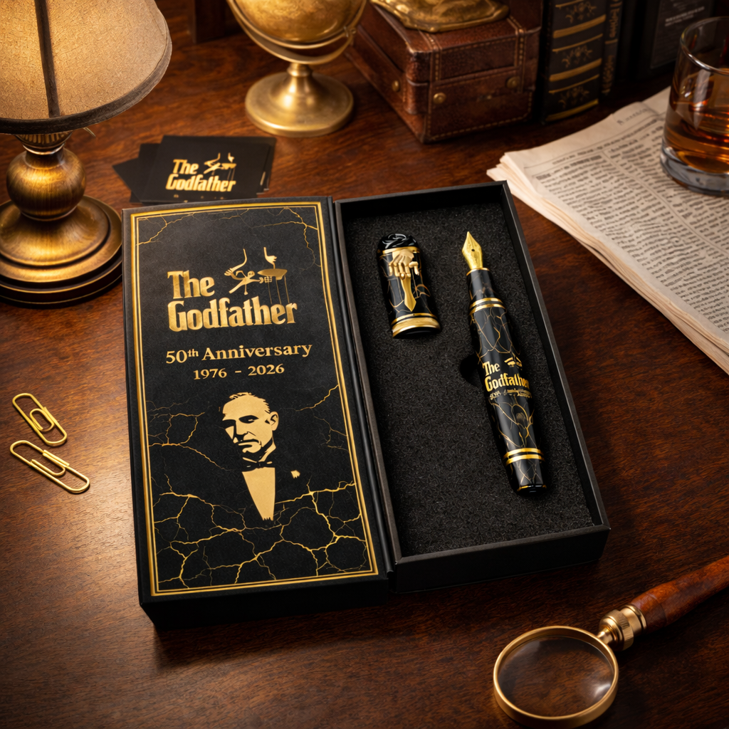 The Godfather 50th Anniversary Black Gold Commemorative Fountain Pen