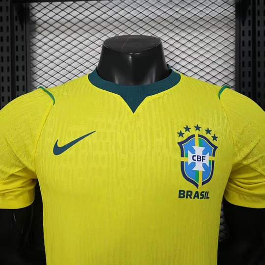 2026 Player version Brazil national team Home Football Jersey