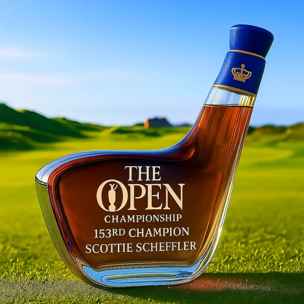 153rd The Open Championship Champion Whisky Bottle