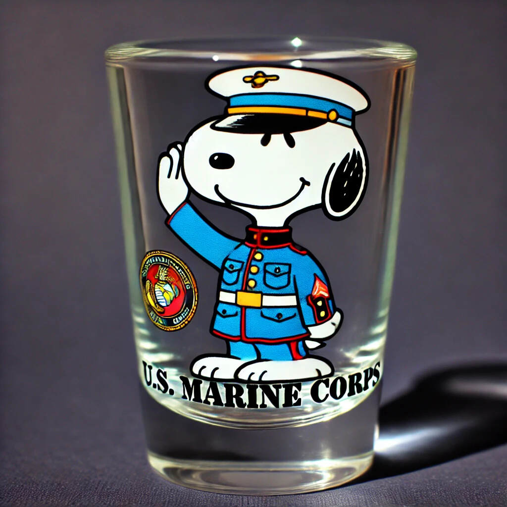 Cute Soldier Shot Glass