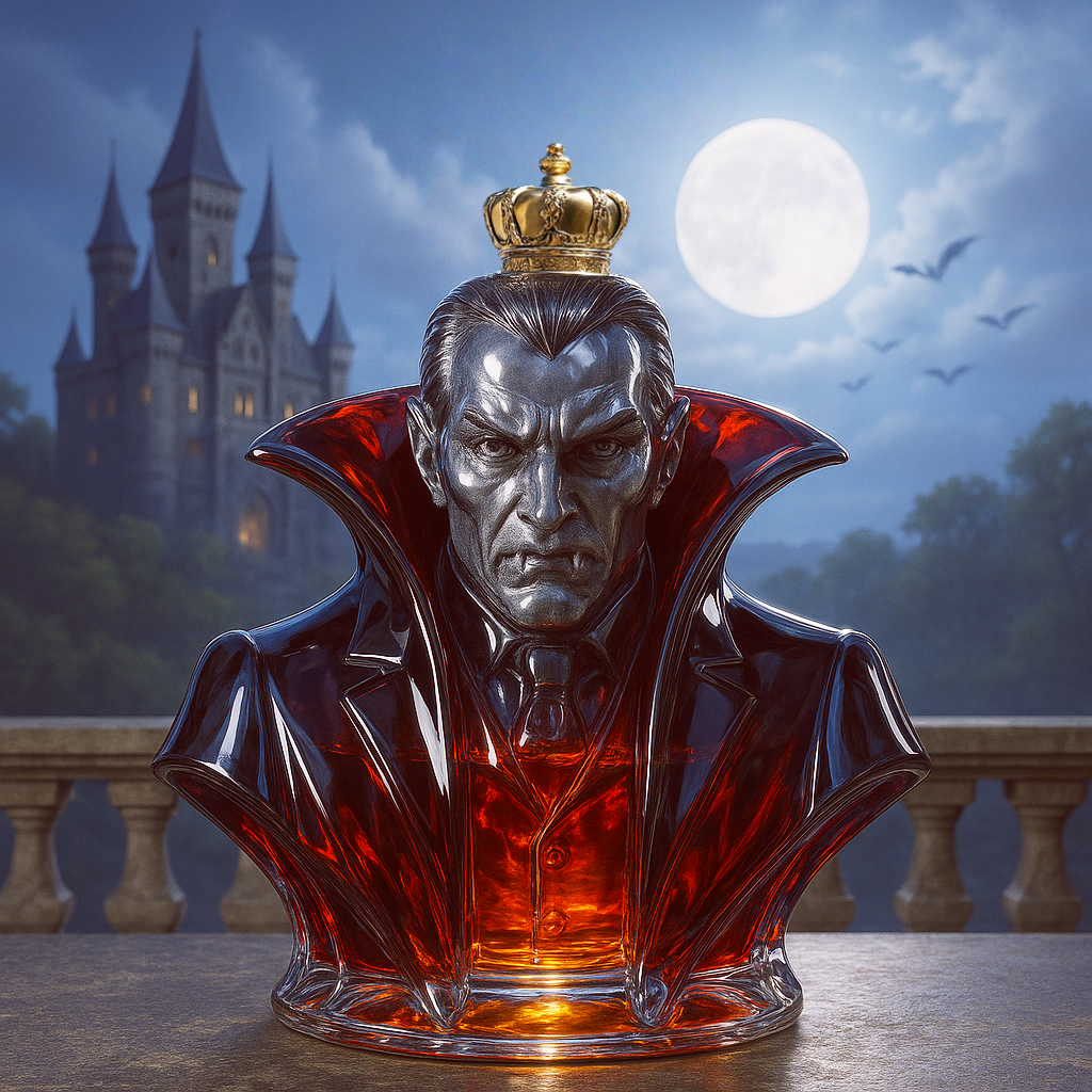 Dracula Whiskey Bottle