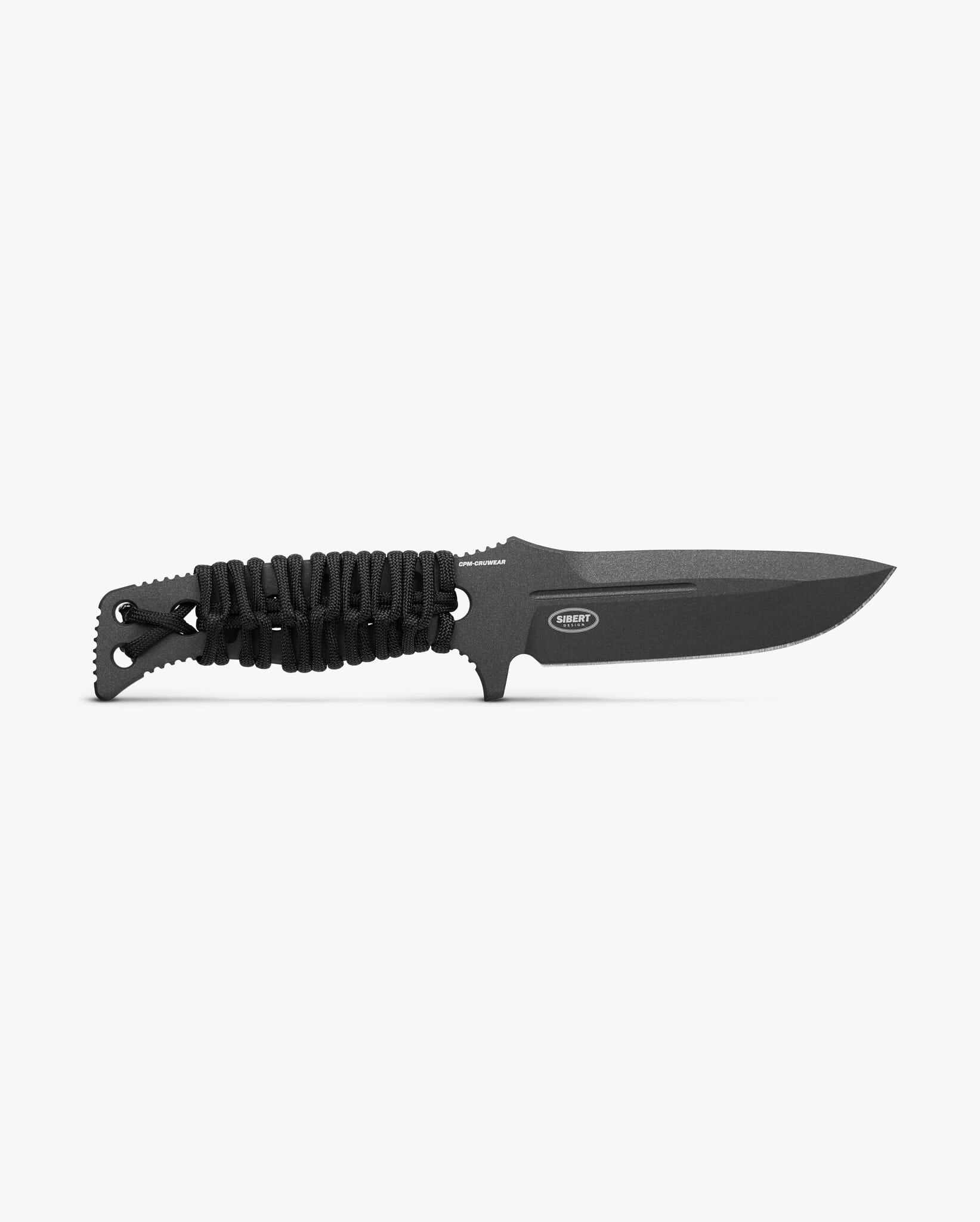 Fixed Adamas® | Black Paracord | Drop-point
