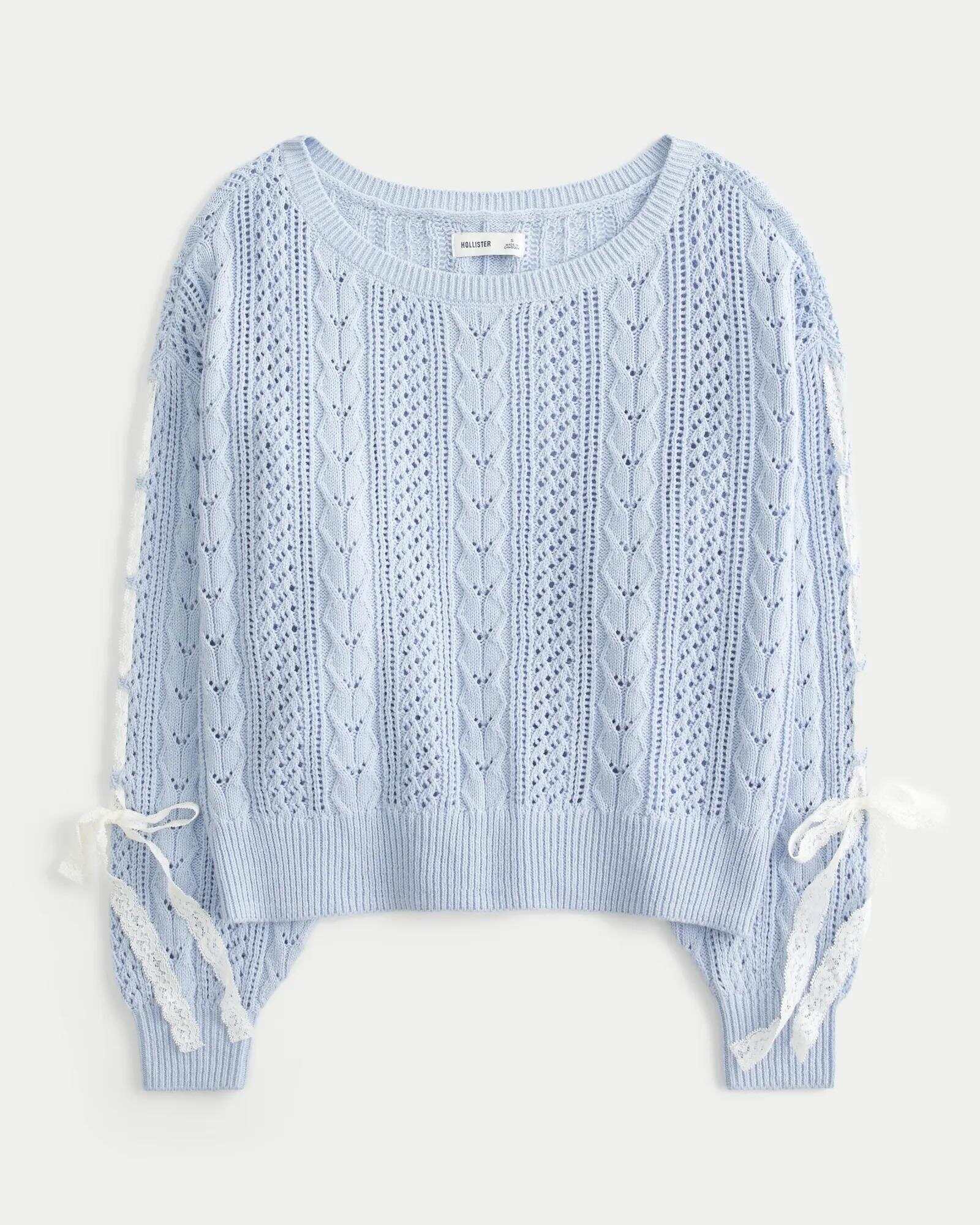 Cable-Knit Sweater