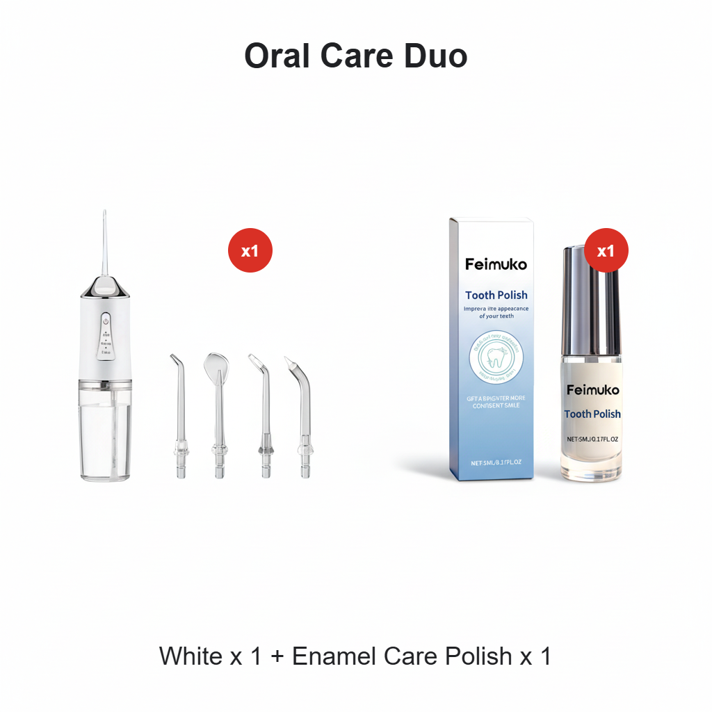 ⏳ Time-Limited Special! ⏰ Portable Oral Irrigator – Water Flosser! 💧🦷