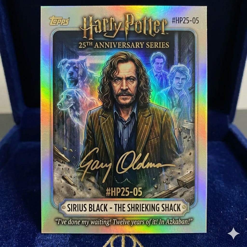✨Harry Potter 25th Anniversary Topps Card Set | Magic Collectible🧙