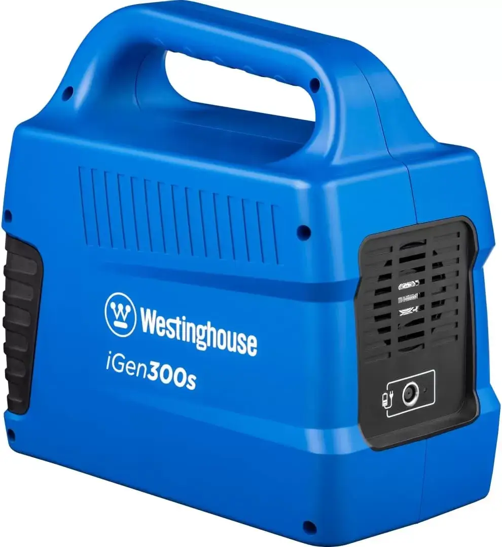 Westinghouse 155Wh 150 Peak Watt Portable Power Station and Solar Generator, Pure Sine Wave AC Outlet, Backup Lithium Battery for Camping, Home, Travel, Indoor/Outdoor Use (Solar Panel Not Included)