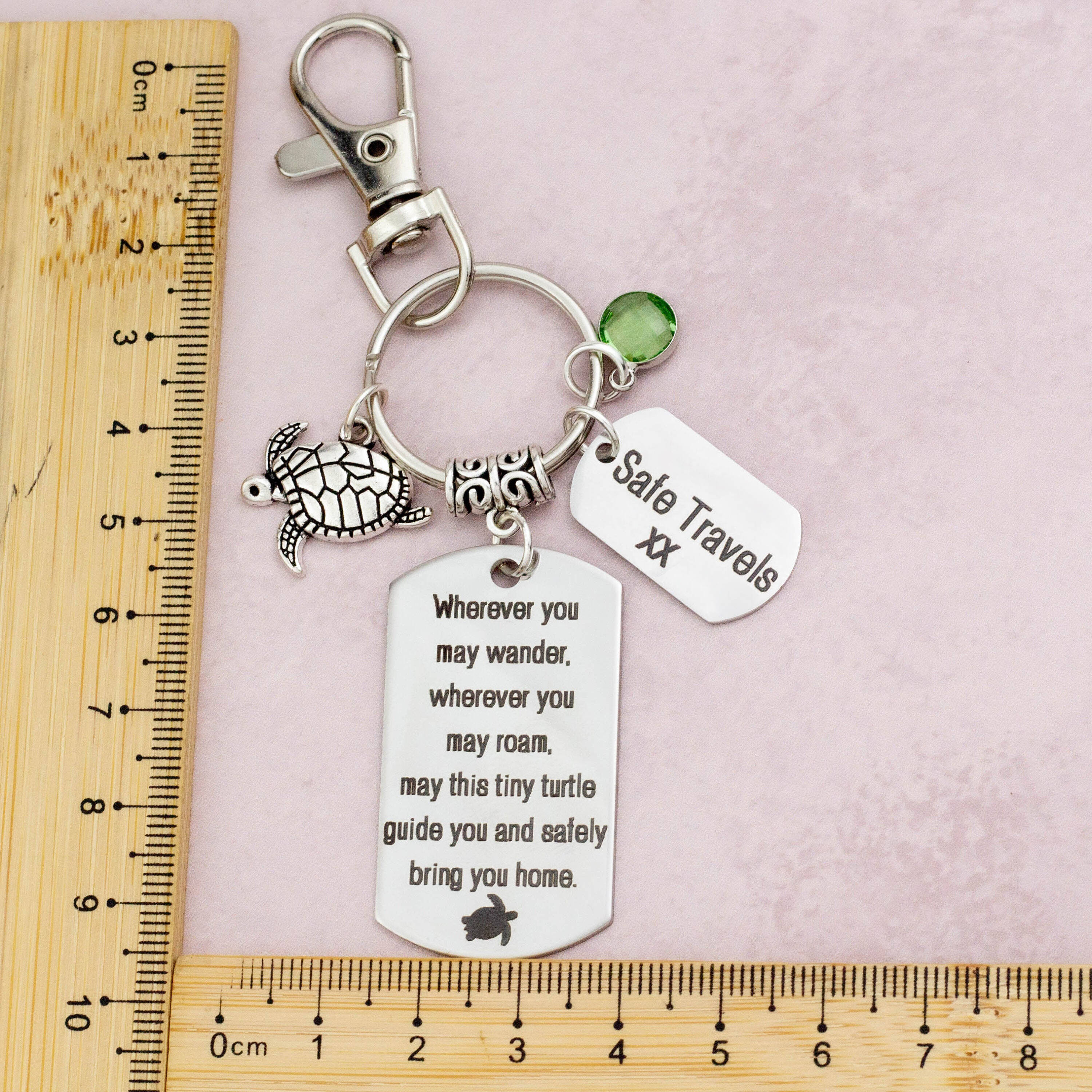 Travel Turtle Keyring | Good Luck Charm