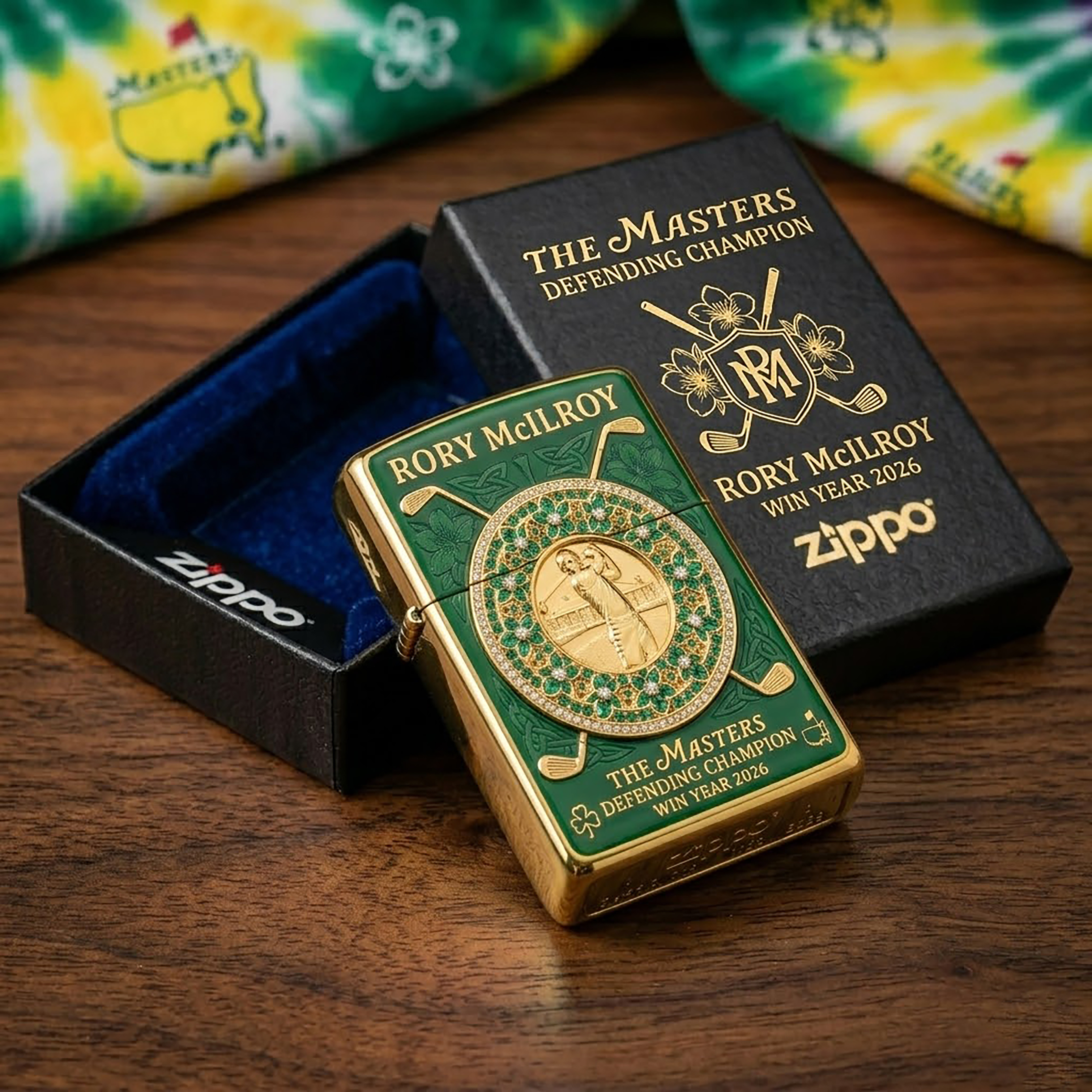 ⛳ RORY MCILROY MASTERS 2026 LIMITED EDITION ZIPPO!