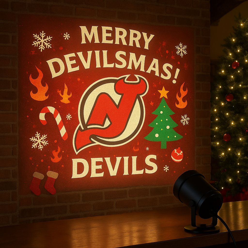 🎄🏒 Official NHL Christmas Projection Light ✨