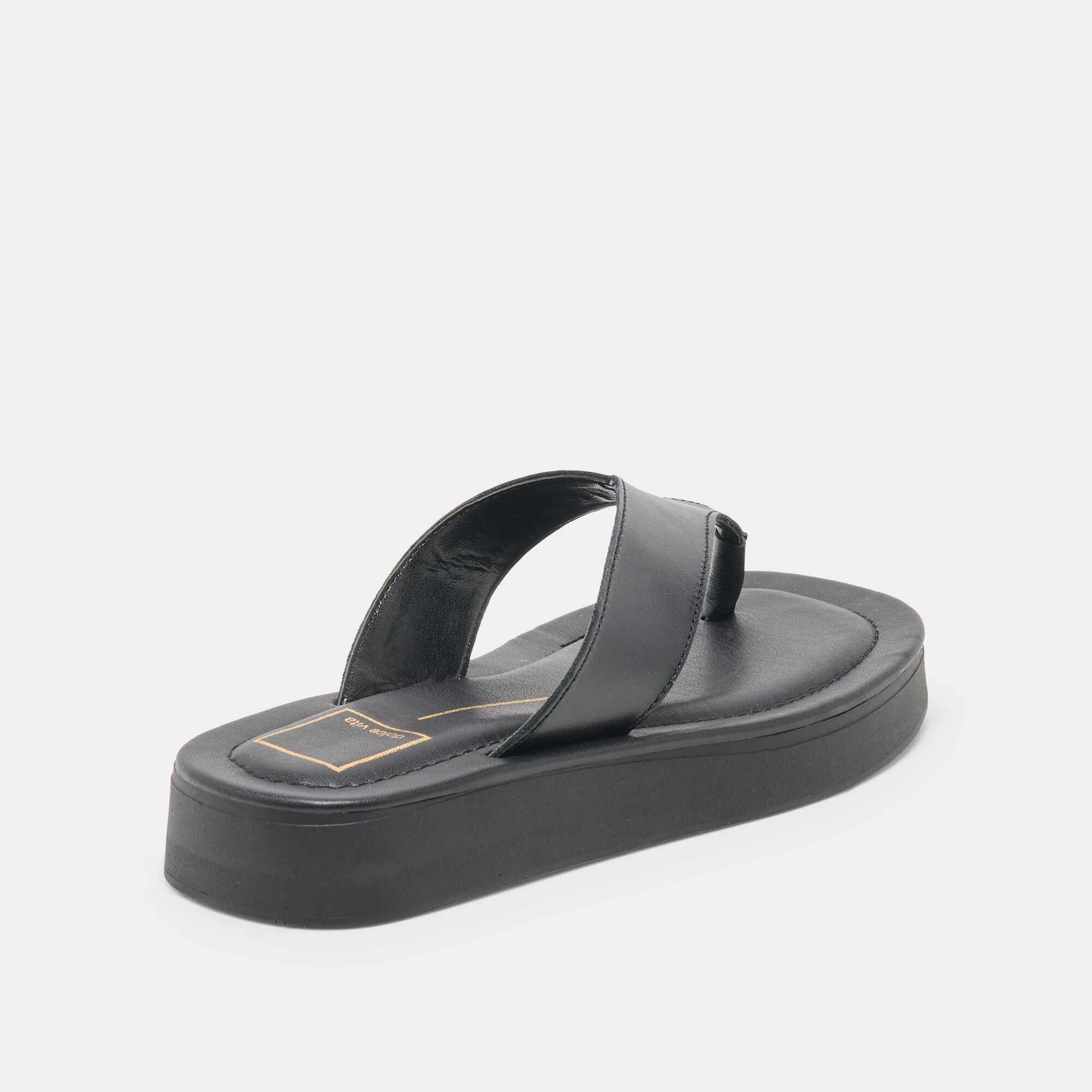 BLAYZE SANDALS BLACK LEATHER