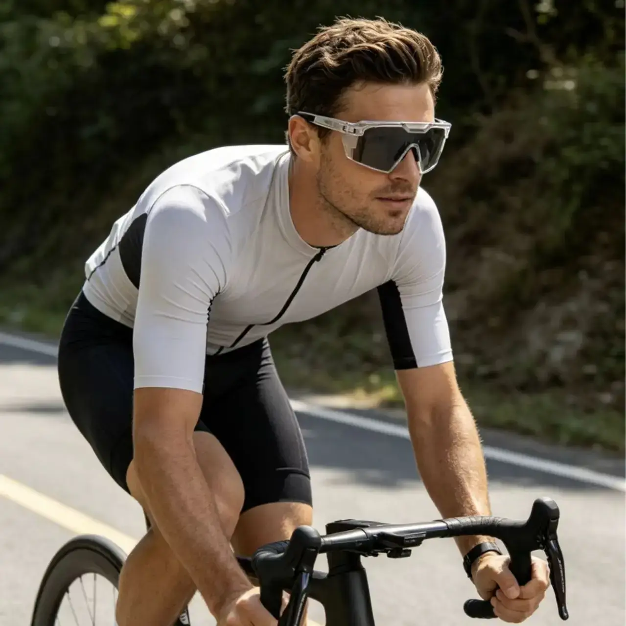 Unisex Oversize Frame Aviator Safety Sunglasses - Men's Accessories, Mens Gifts, Ideal for Cycling, Driving