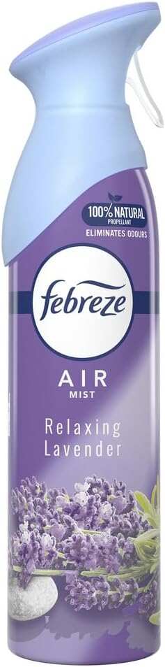 Febreze Air Freshener Spray, Linen & Sky, Odor Eliminator for Strong Odors, 8.8 Oz (2 Count)