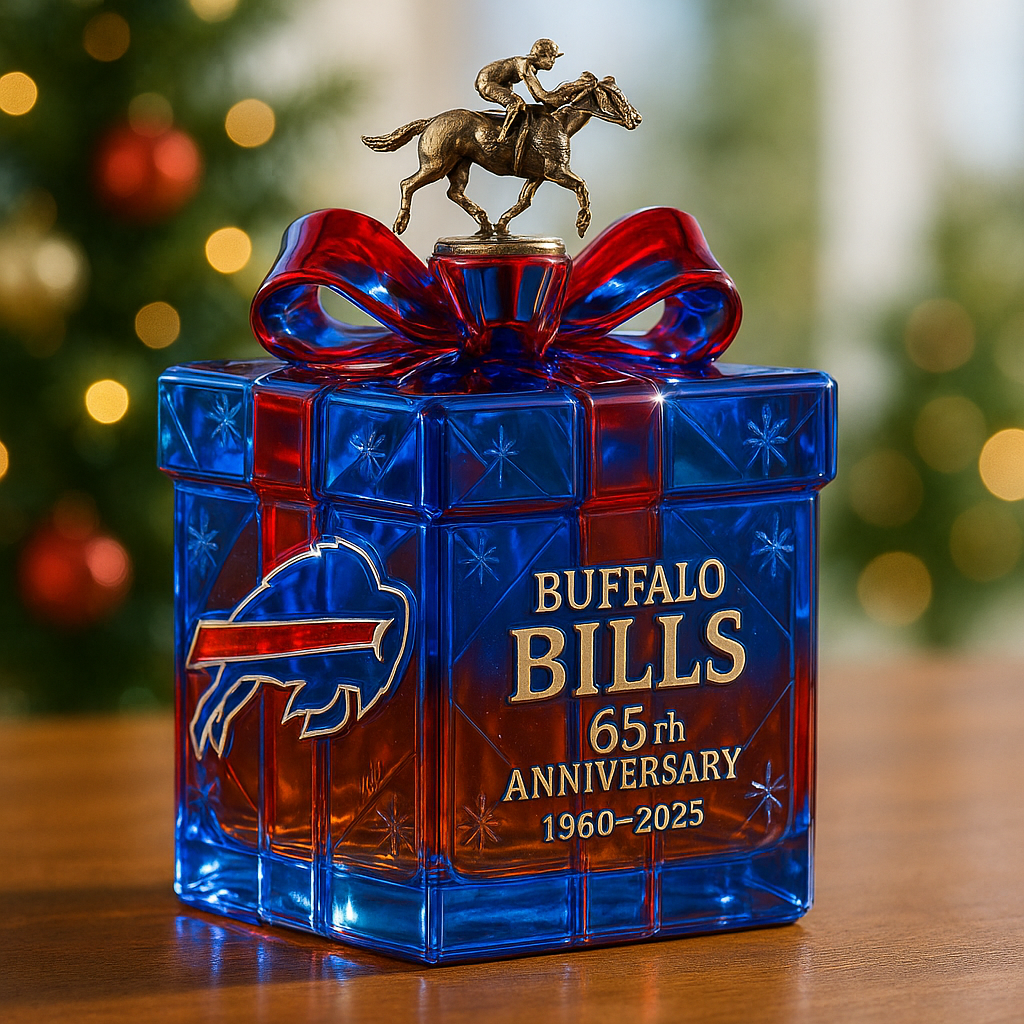 Buffalo Bills Gift Box Whiskey Bottle