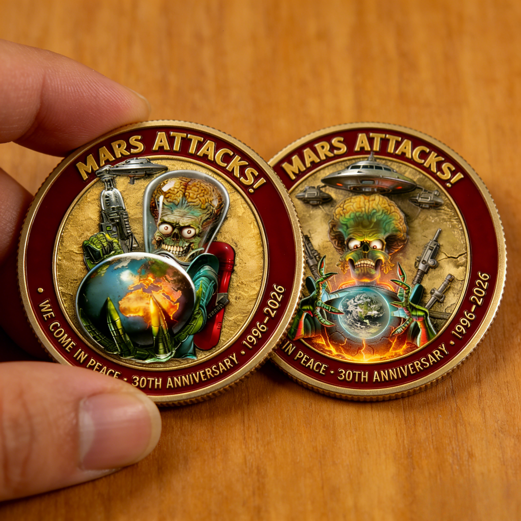 Mars Attacks! 30th Anniversary Commemorative Coin