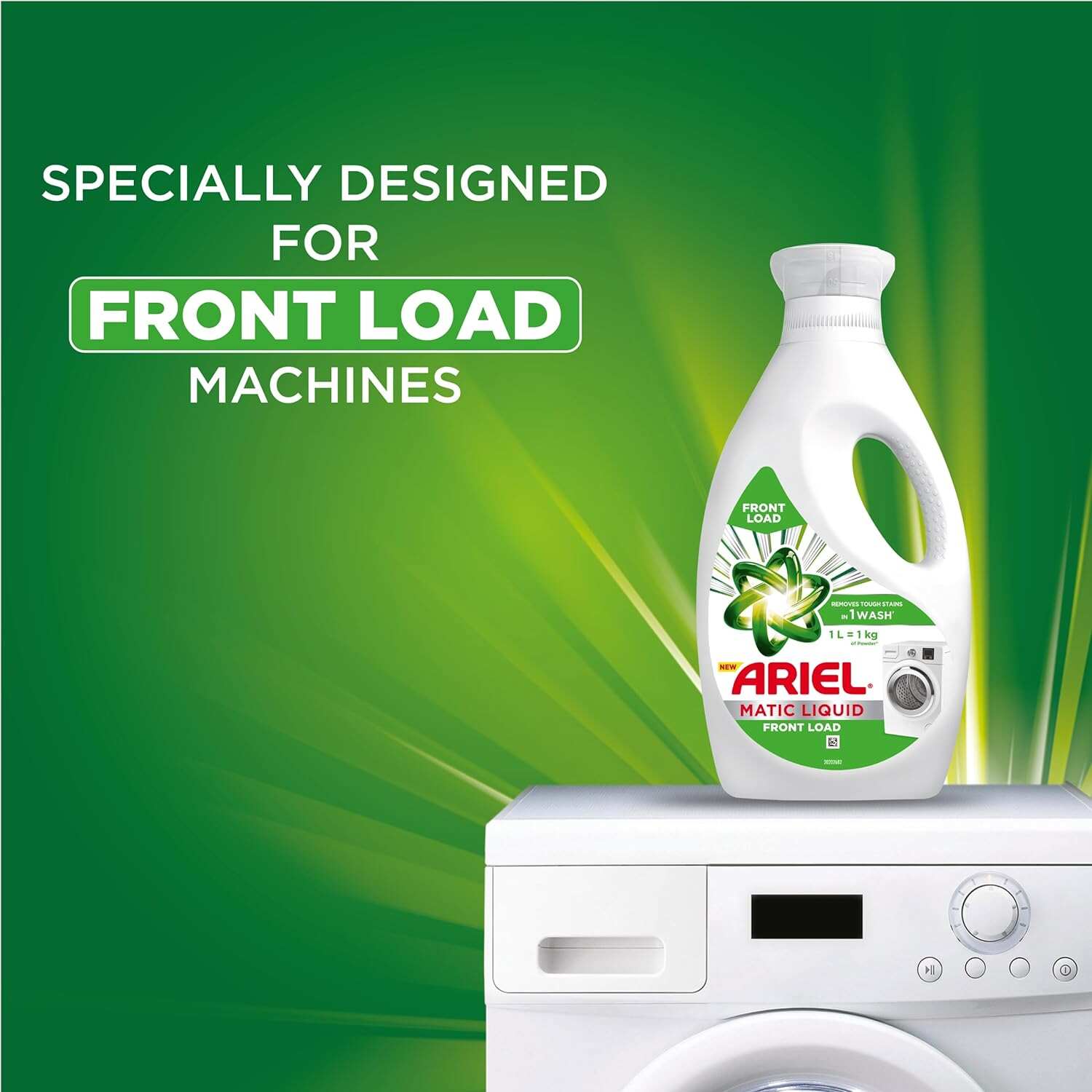 Ariel Matic Liquid Detergent, Front Load, 1 Litre, Pack Of 1
