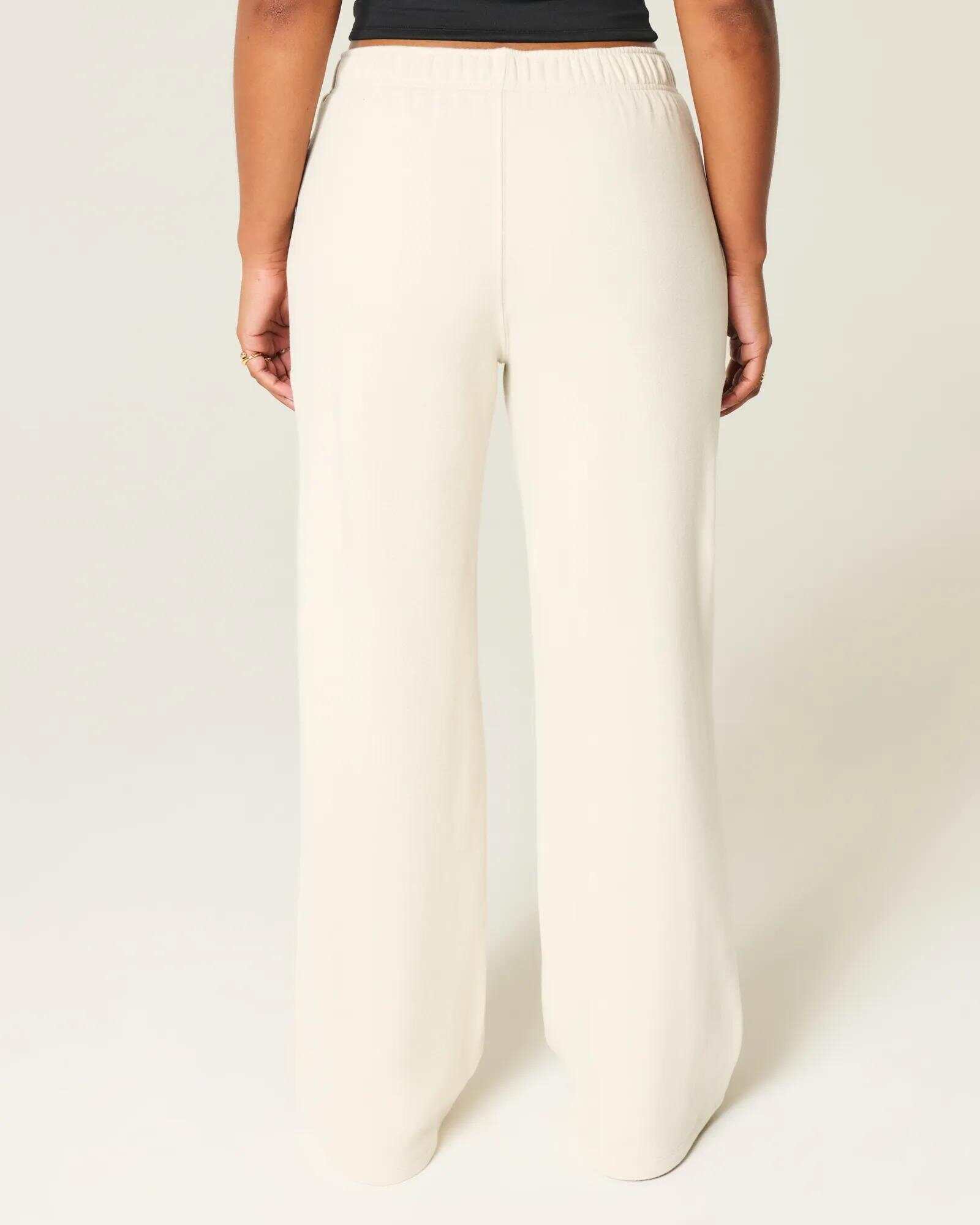 Wide-Leg Sweatpants