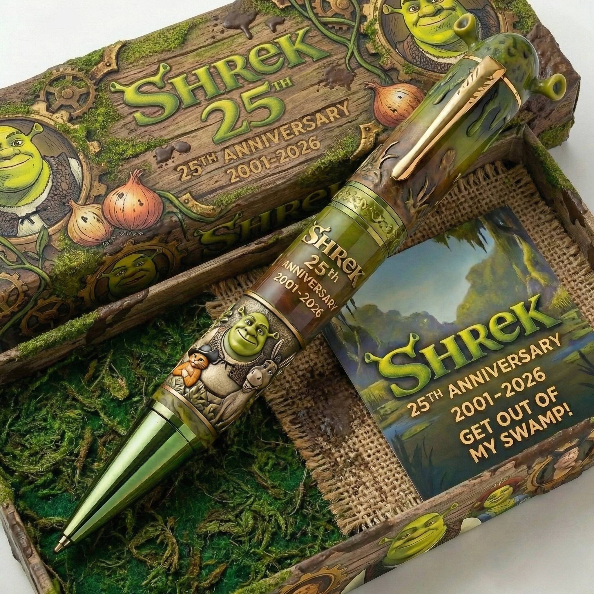 Shrek 25th Anniversary Commemorative Pen