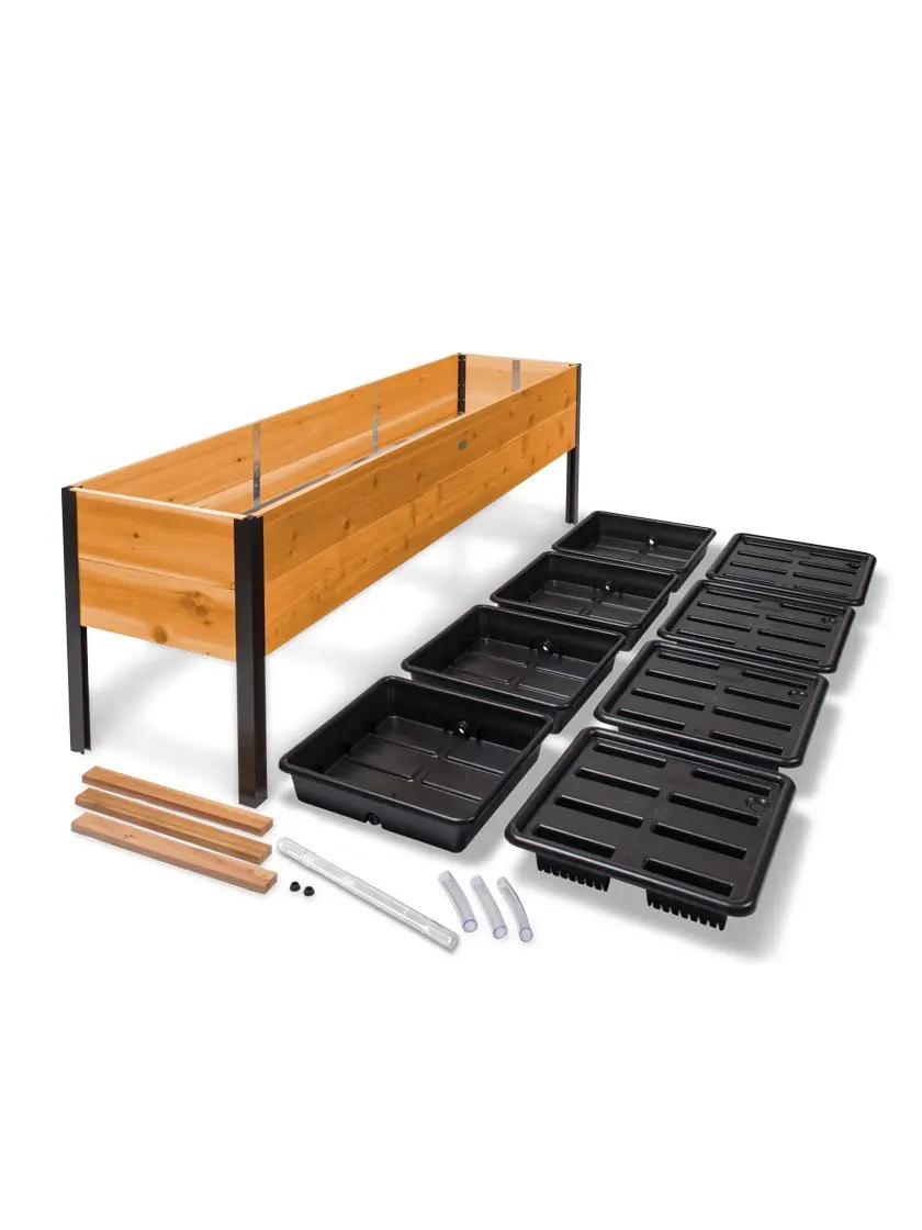 🎍Heavy Duty Standing Garden Planters for ❤️(2' x 8' )