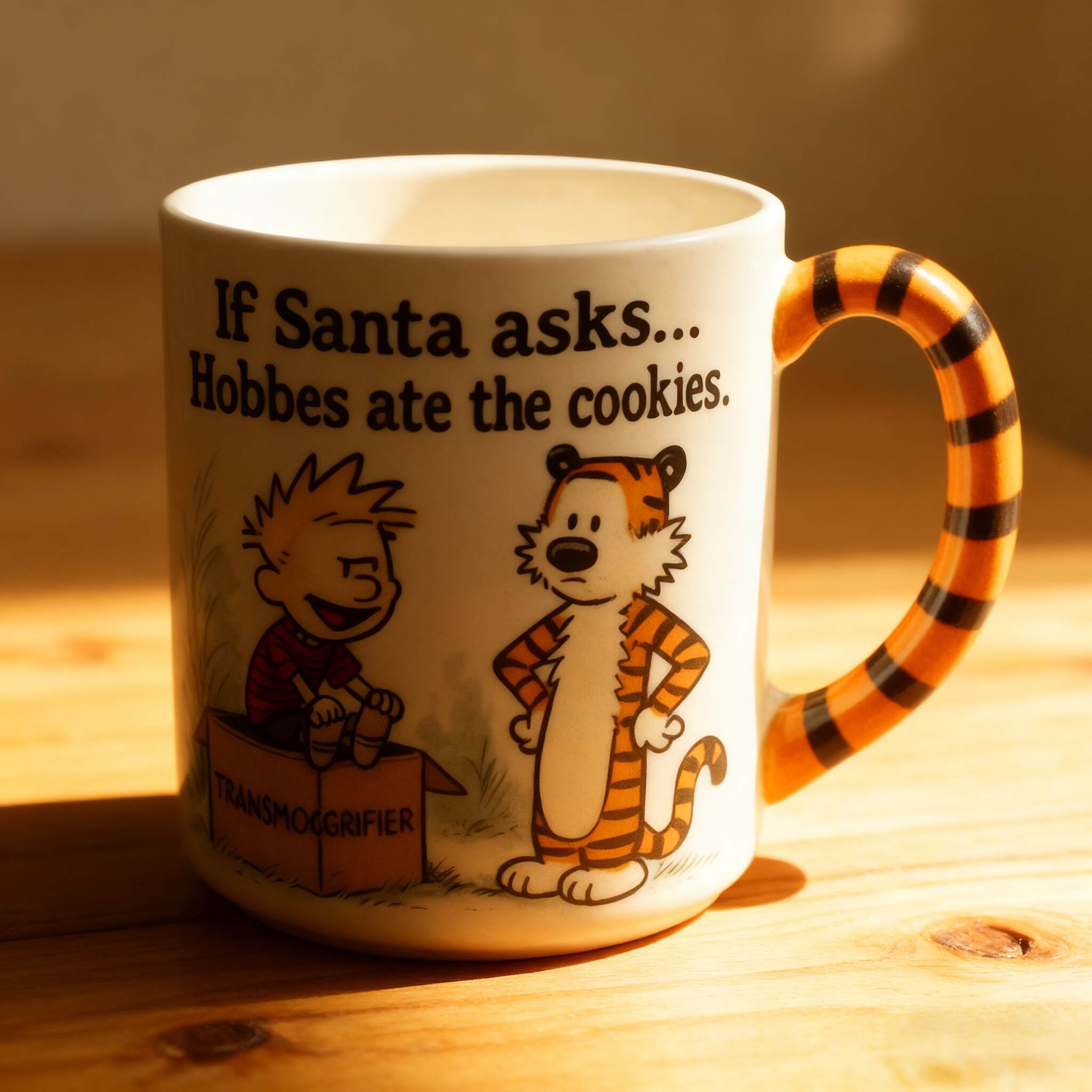 Calvin & Hobbes Holiday Mischief Mug