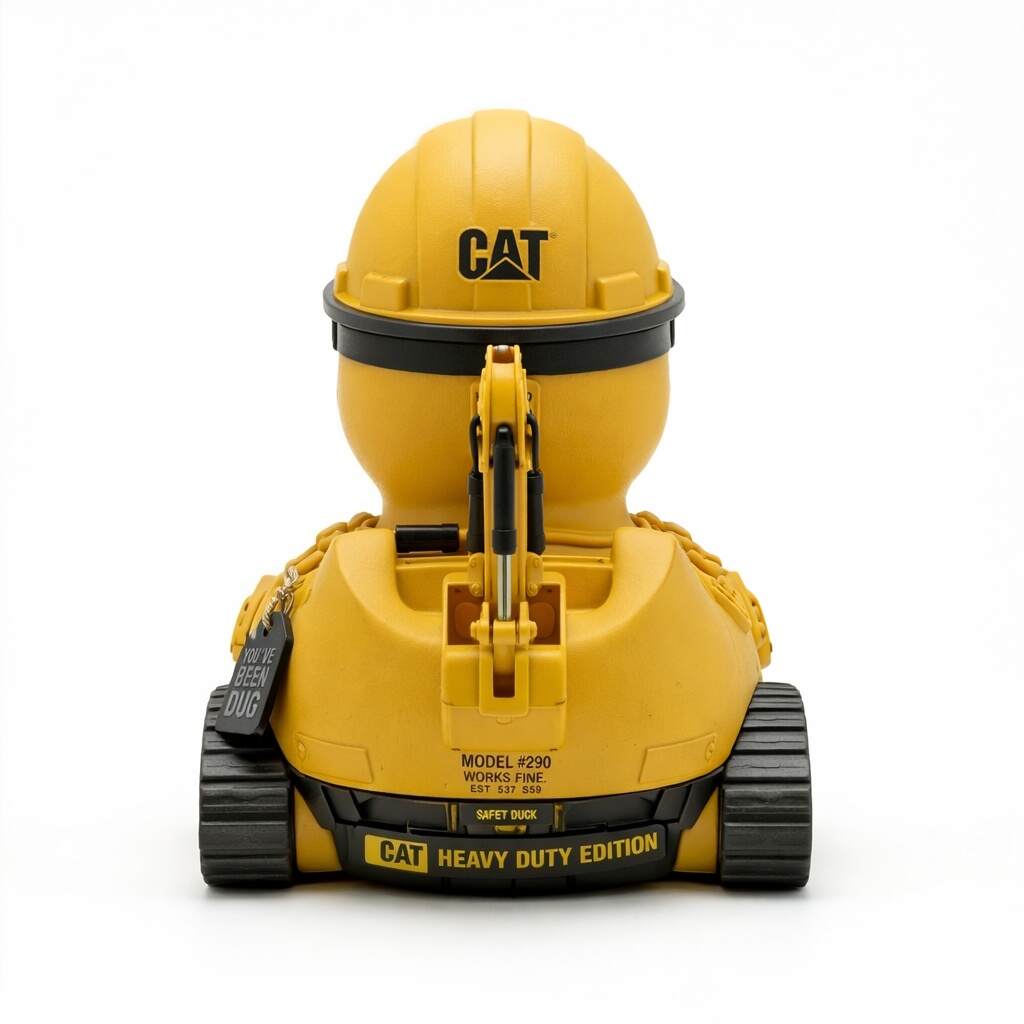 CAT Heavy Duty Dig-Duck & Road Roller Duck