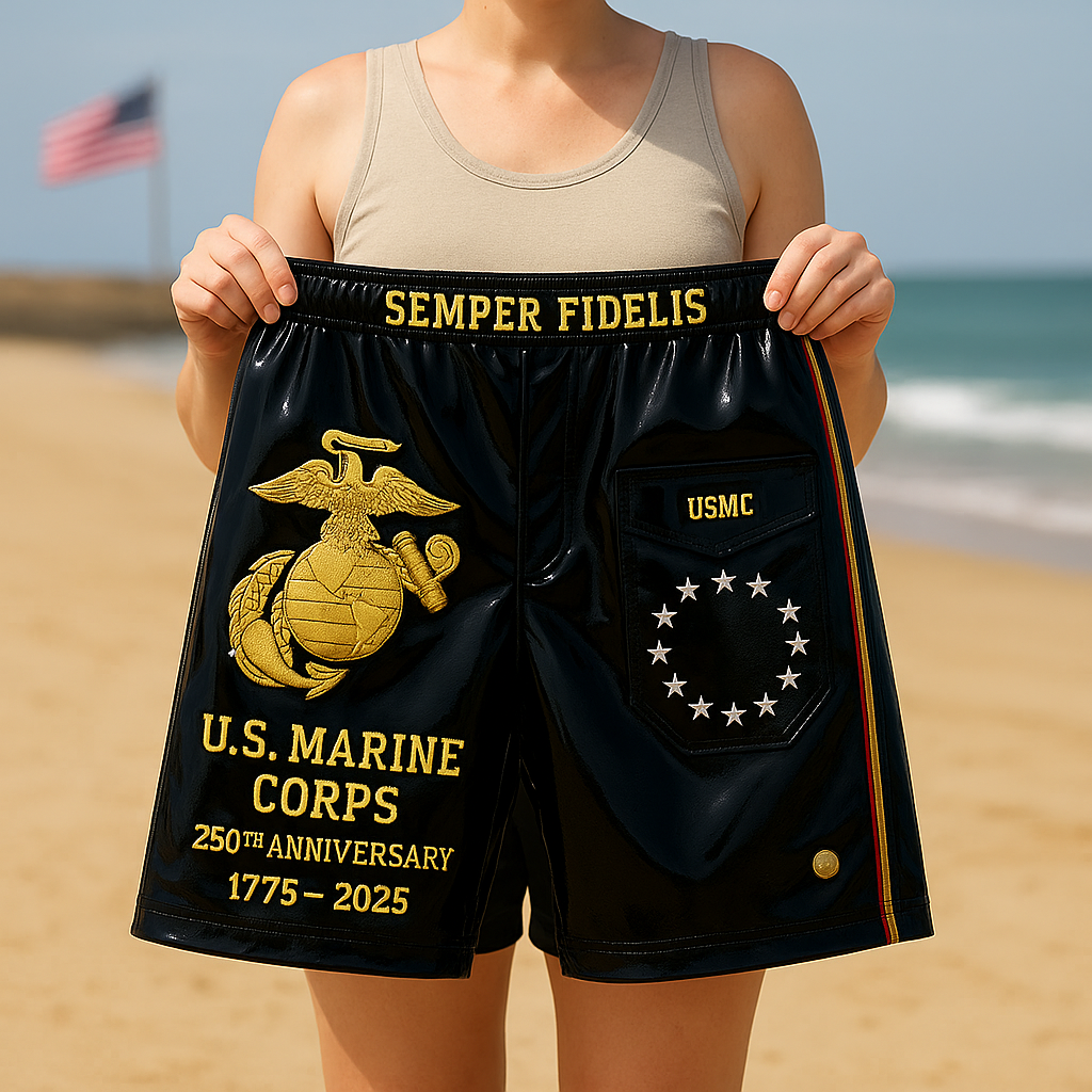 USMC 250th Anniversary Commemorative Shorts – Limited Holiday Drop
