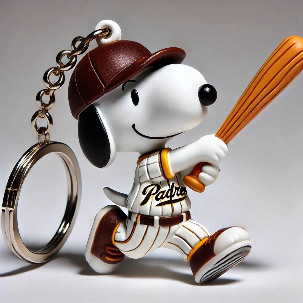 SNPY Baseball Keychain