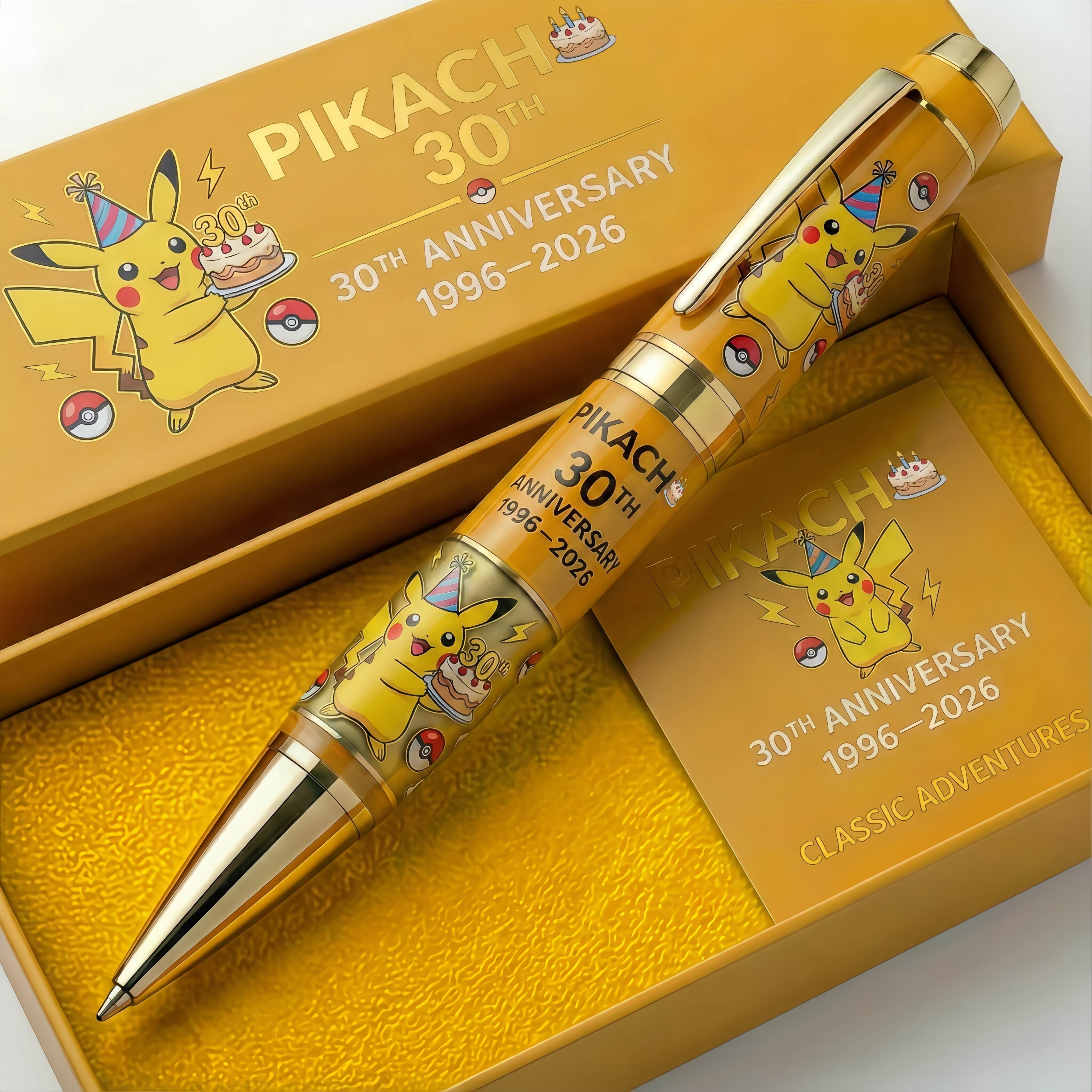 Pikachu 30th Anniversary Commemorative Pen