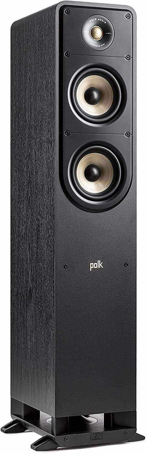 Polk Audio Signature Elite ES20 Bookshelf Speaker - Hi-Res Audio Certified,Dolby Atmos & DTS:X Compatible, 1