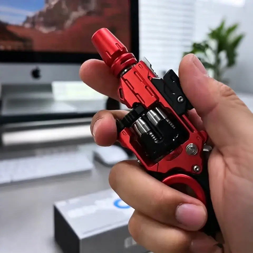 2026 New Aluminum Alloy Destroyer Composite EDC Fingertip Decompression Toy