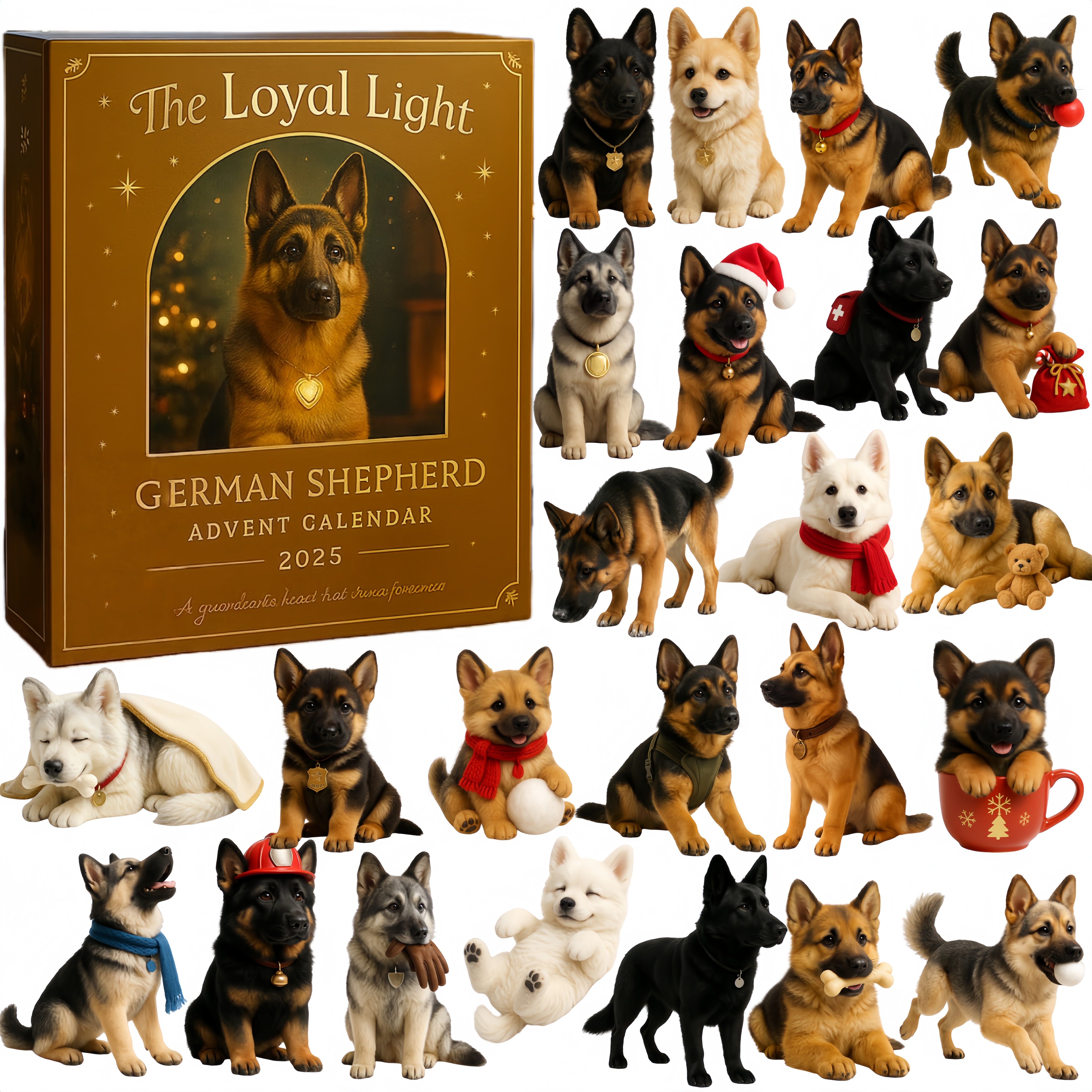 The Loyal Light – German Shepherd Advent Calendar 2025