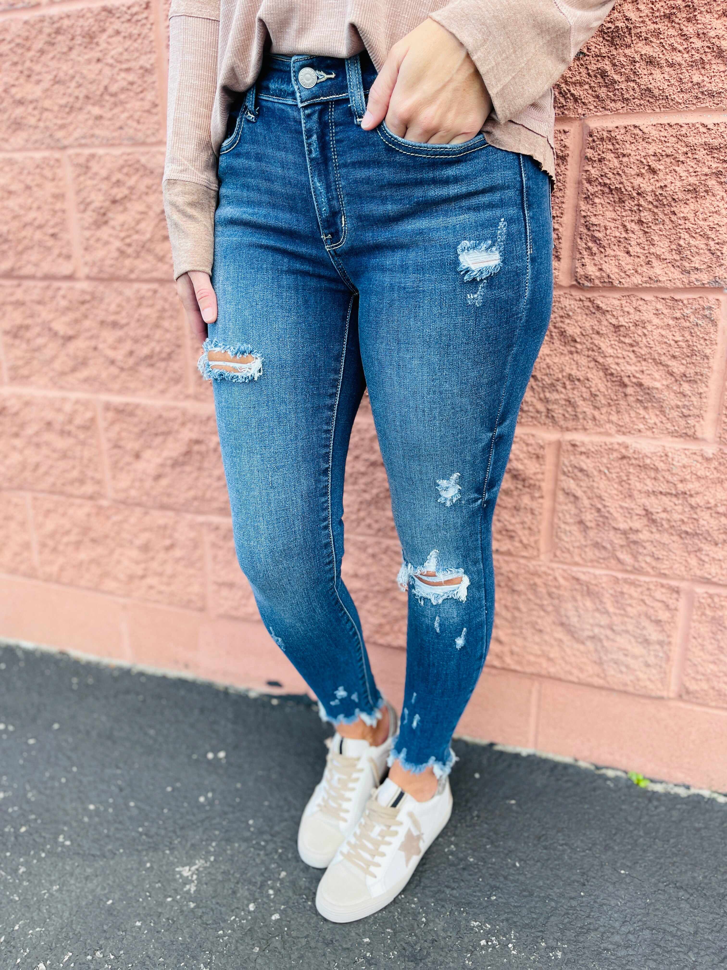 RESTOCK! Plus/Reg First Pick Mid Rise Skinny Jeans