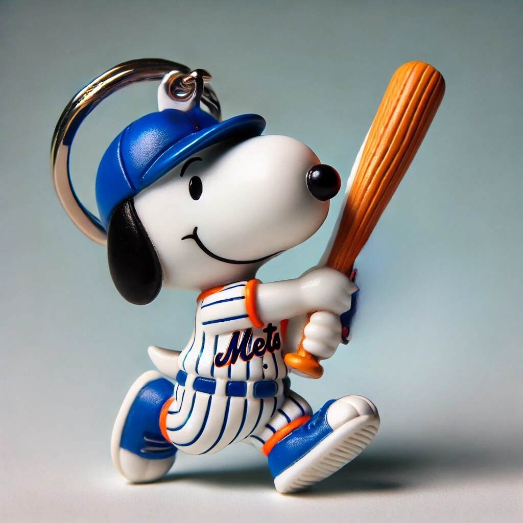 SNPY Baseball Keychain