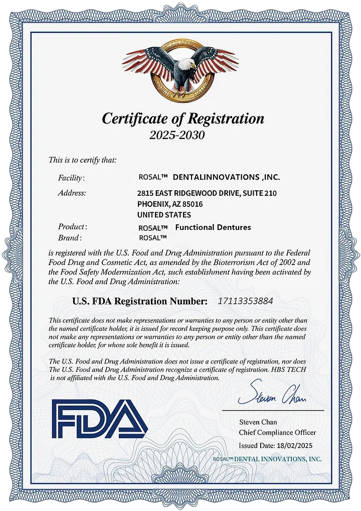 🌎Ends Today: 70% OFF! ROSAL™ Custom-Fit Full Functional DenturesMake you more confident