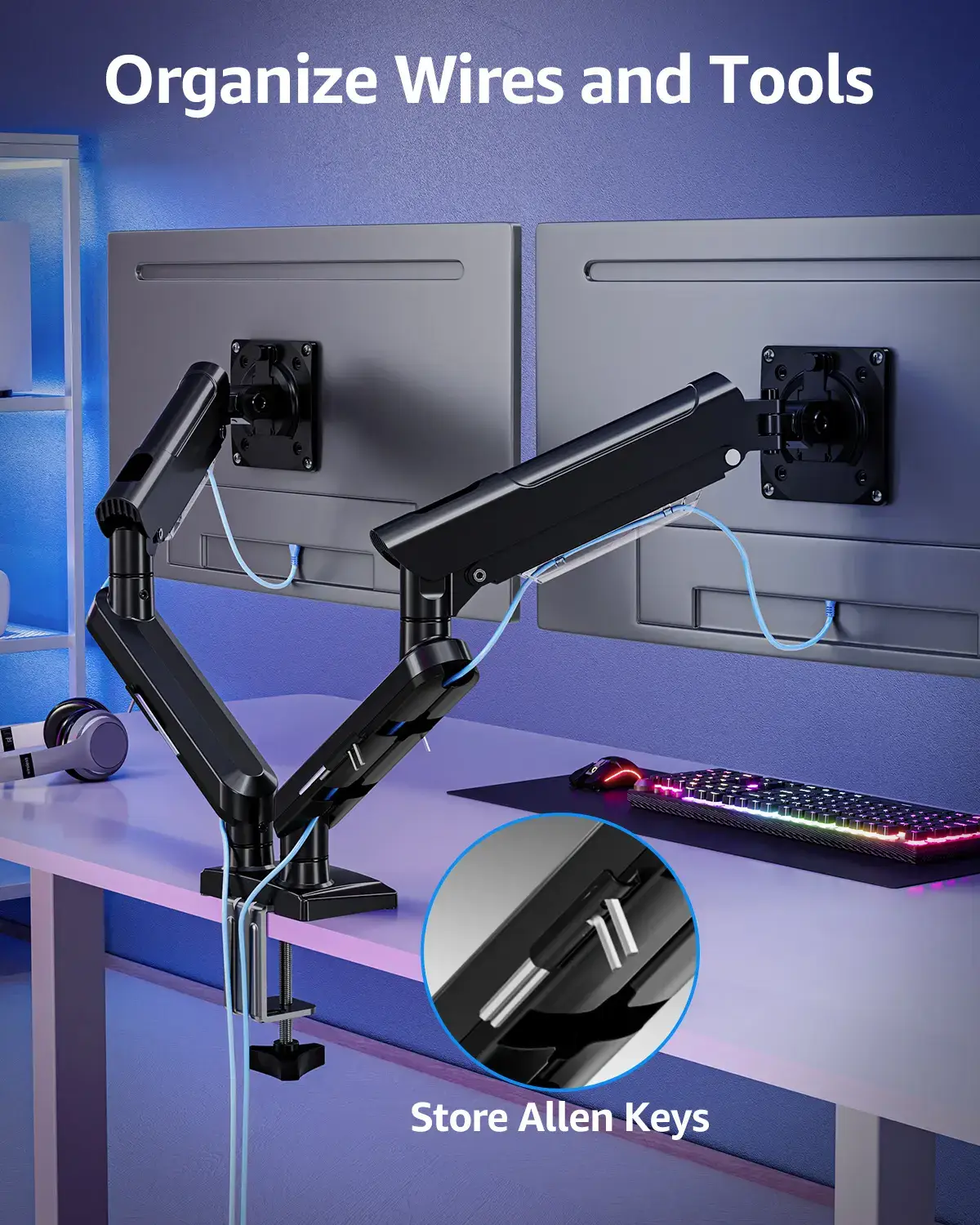 Dual Monitor Stand 13-32