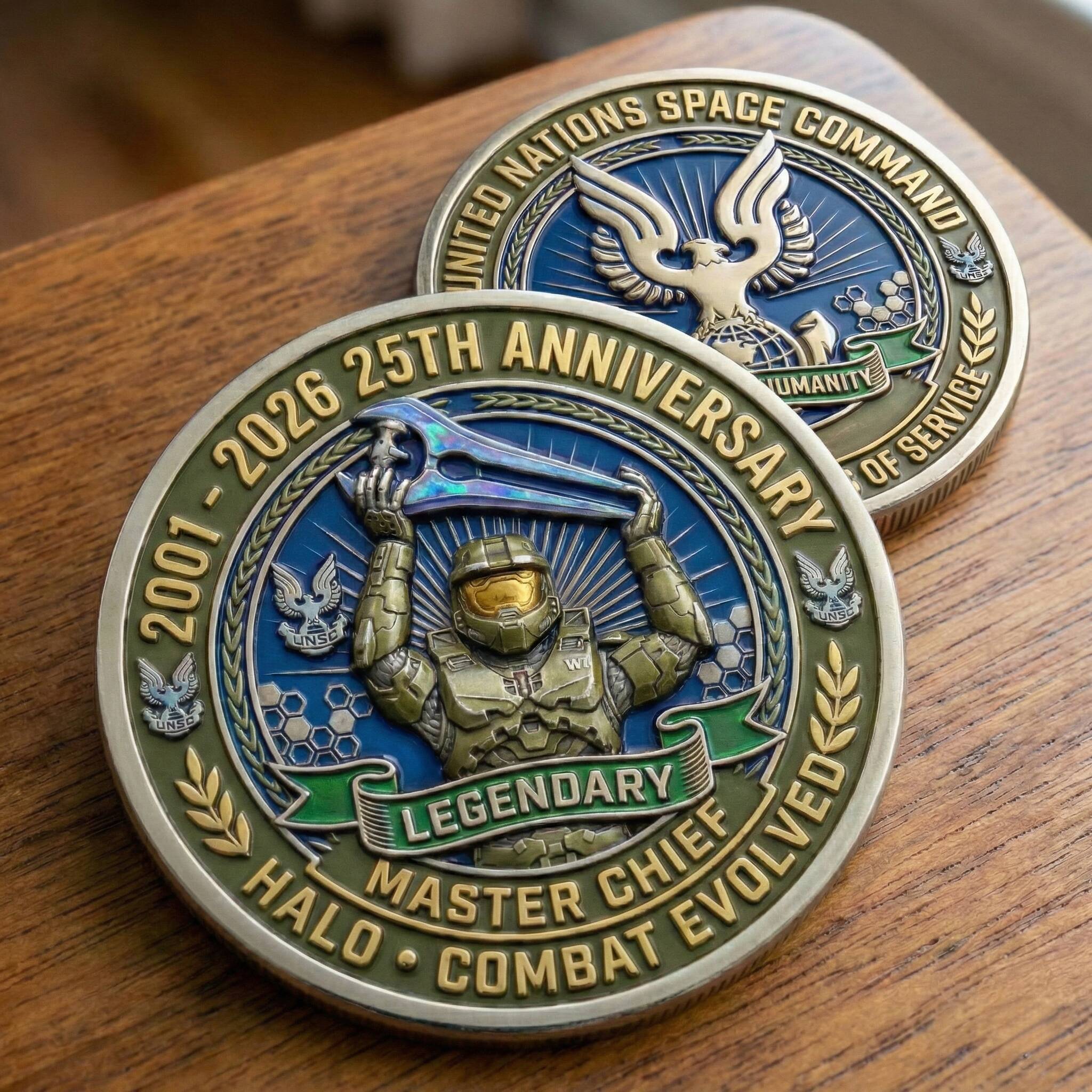HALO 25th Anniversary Coin