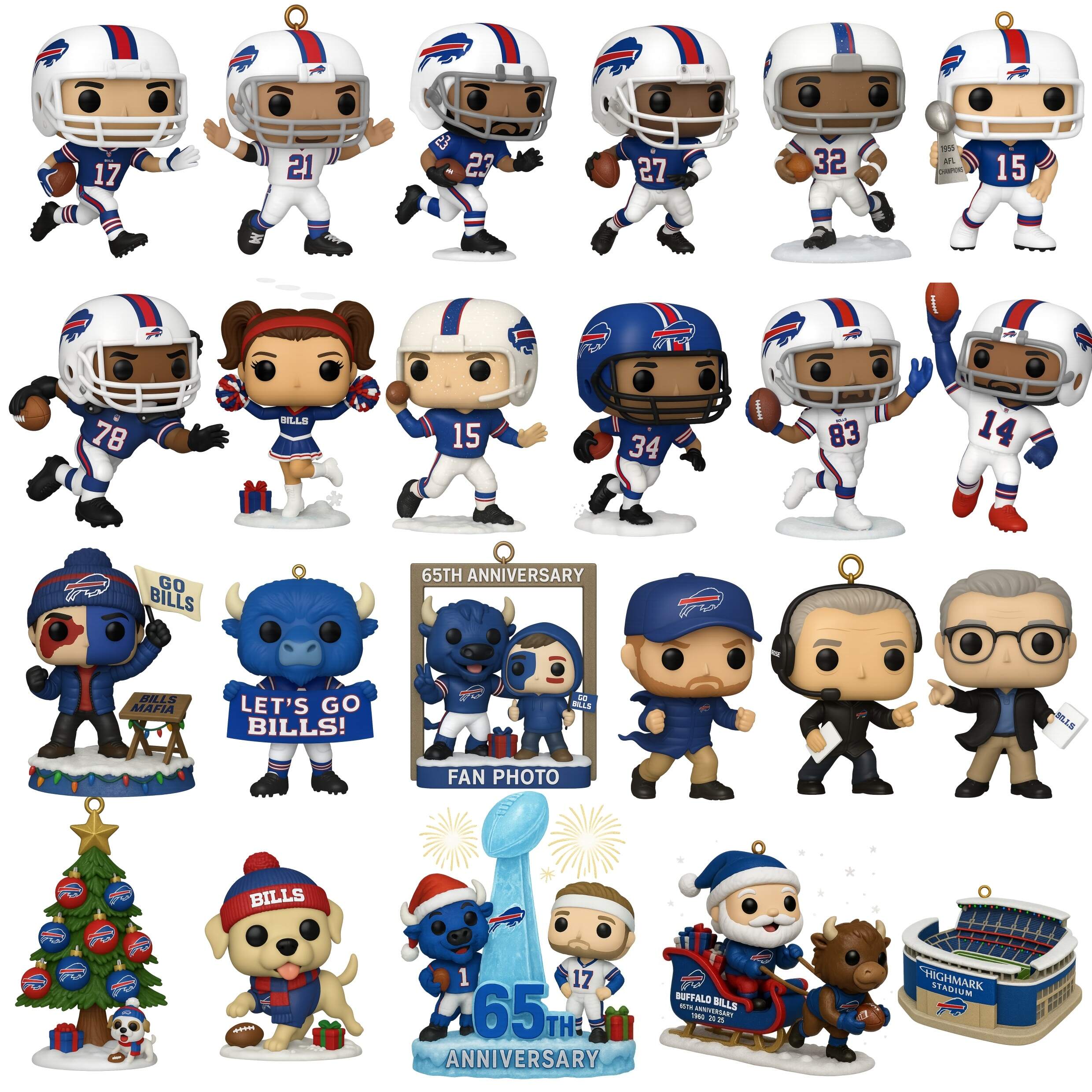 Buffalo Bills 65th Anniversary Advent Calendar