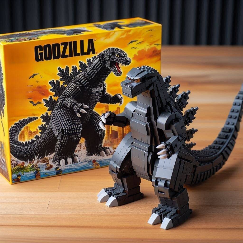 🦖Godzilla Brick Set