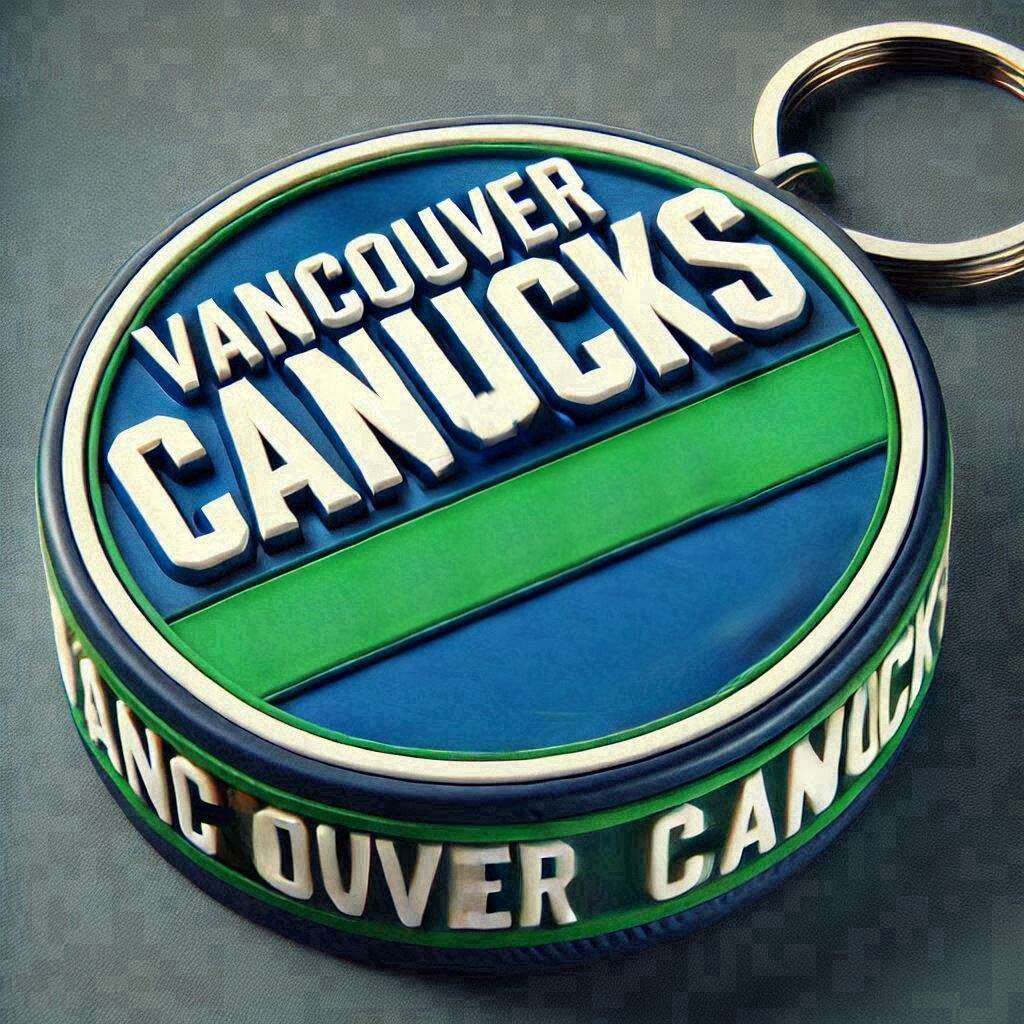 Hockey Keychain