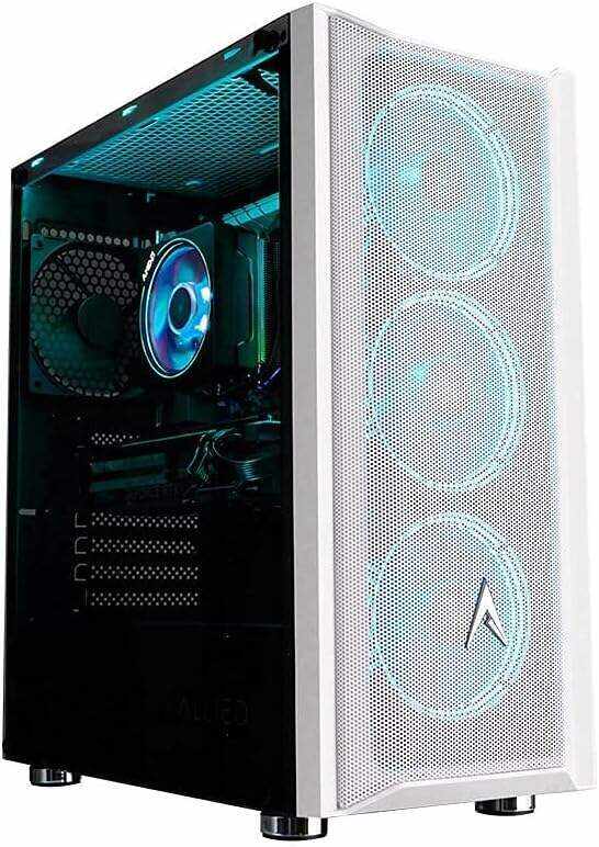 ALLIED GAMING Patriot Desktop PC: AMD Ryzen 9 3900X, GeForce RTX 3080 10GB, 16GB DDR4 3600MHz, 1TB PCIe NVMe SSD, X570 (WiFi) Motherboard, 750 Watt Power Supply, ARGB Fans, WiFi Ready