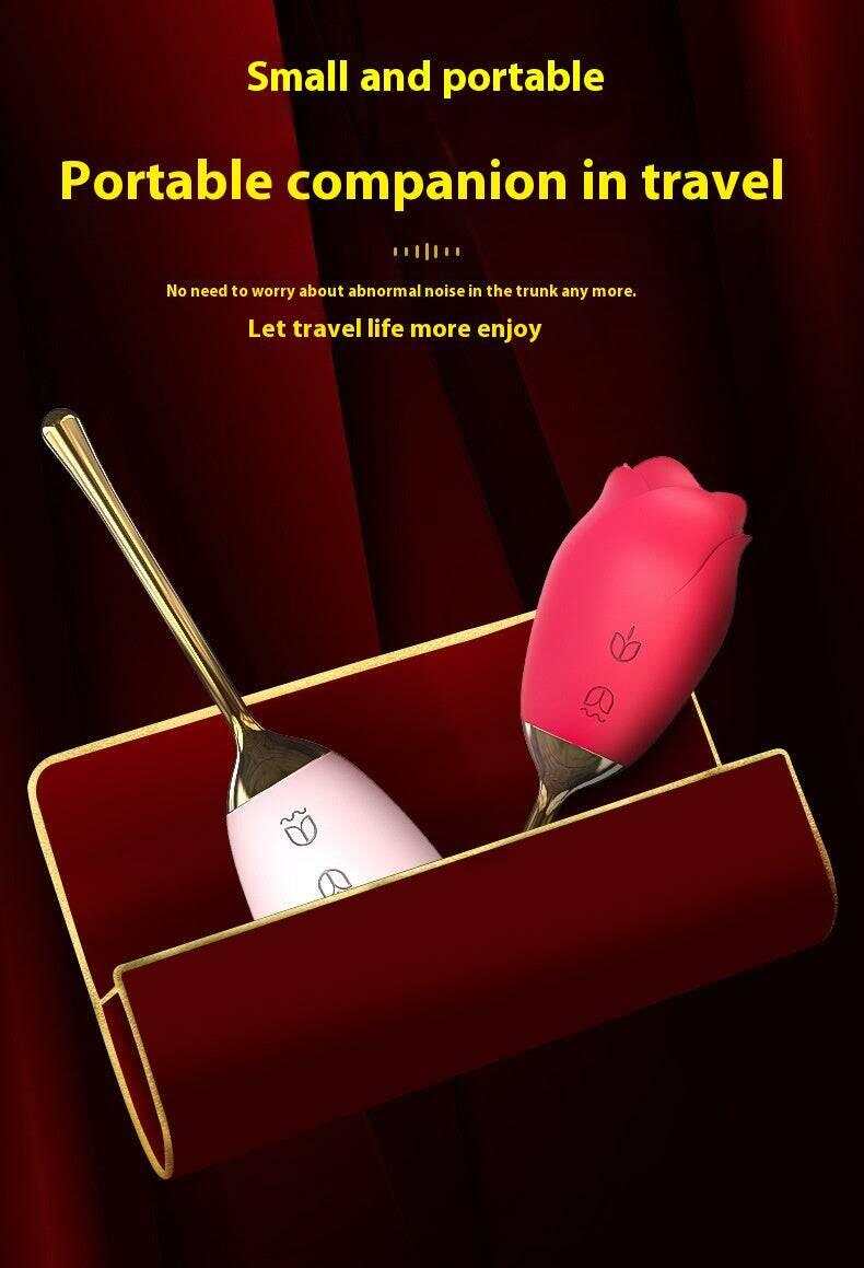 Rose Tongue Licking Sucking Clitoral Vibrator