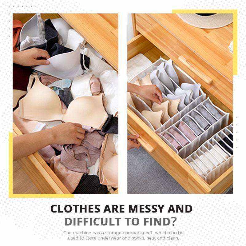 Underwear Storage Box Compartment