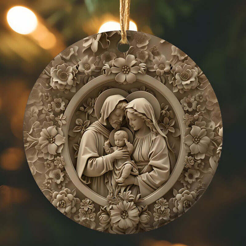 Catholic Christmas Ornament