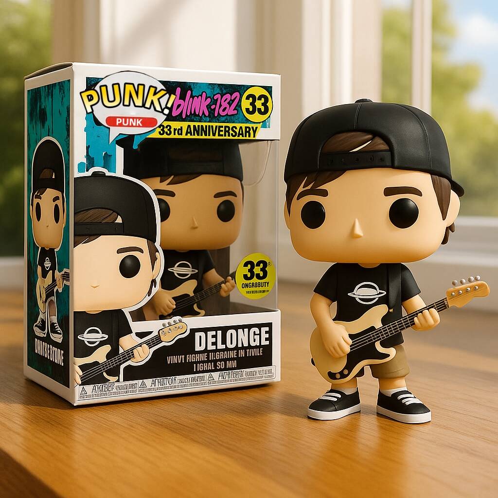 Blink‑182 33rd Anniversary Pop Figure