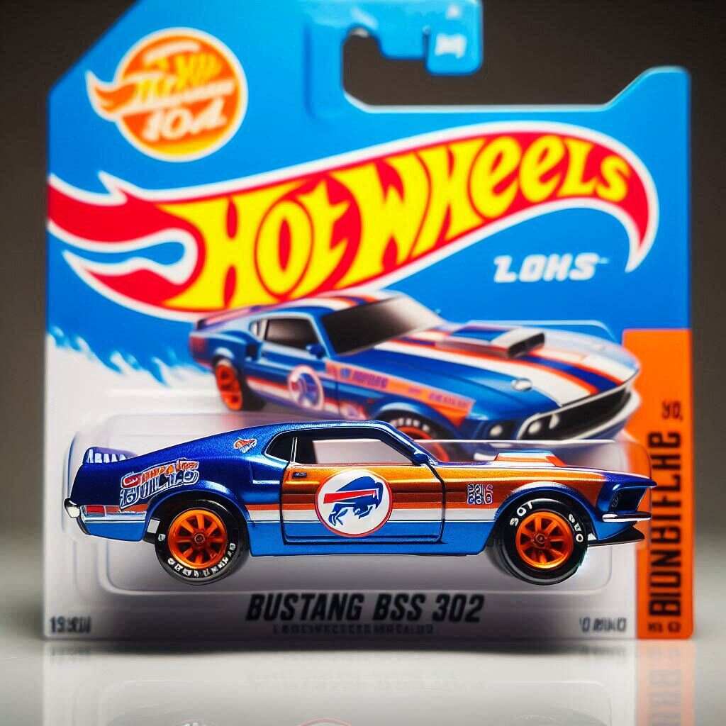 Hot Wheels NFL Team '70 Mustang