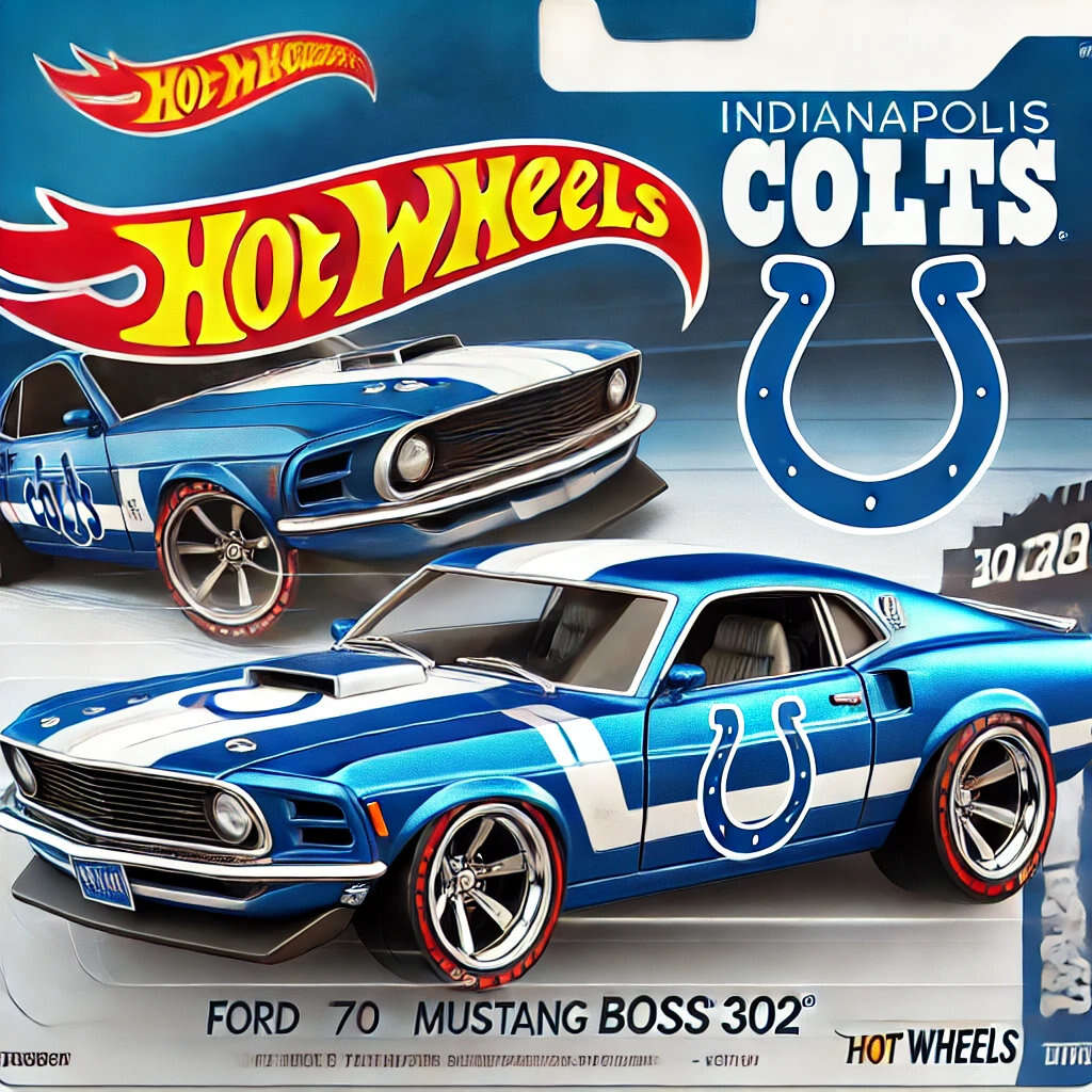 Hot Wheels NFL Team '70 Mustang