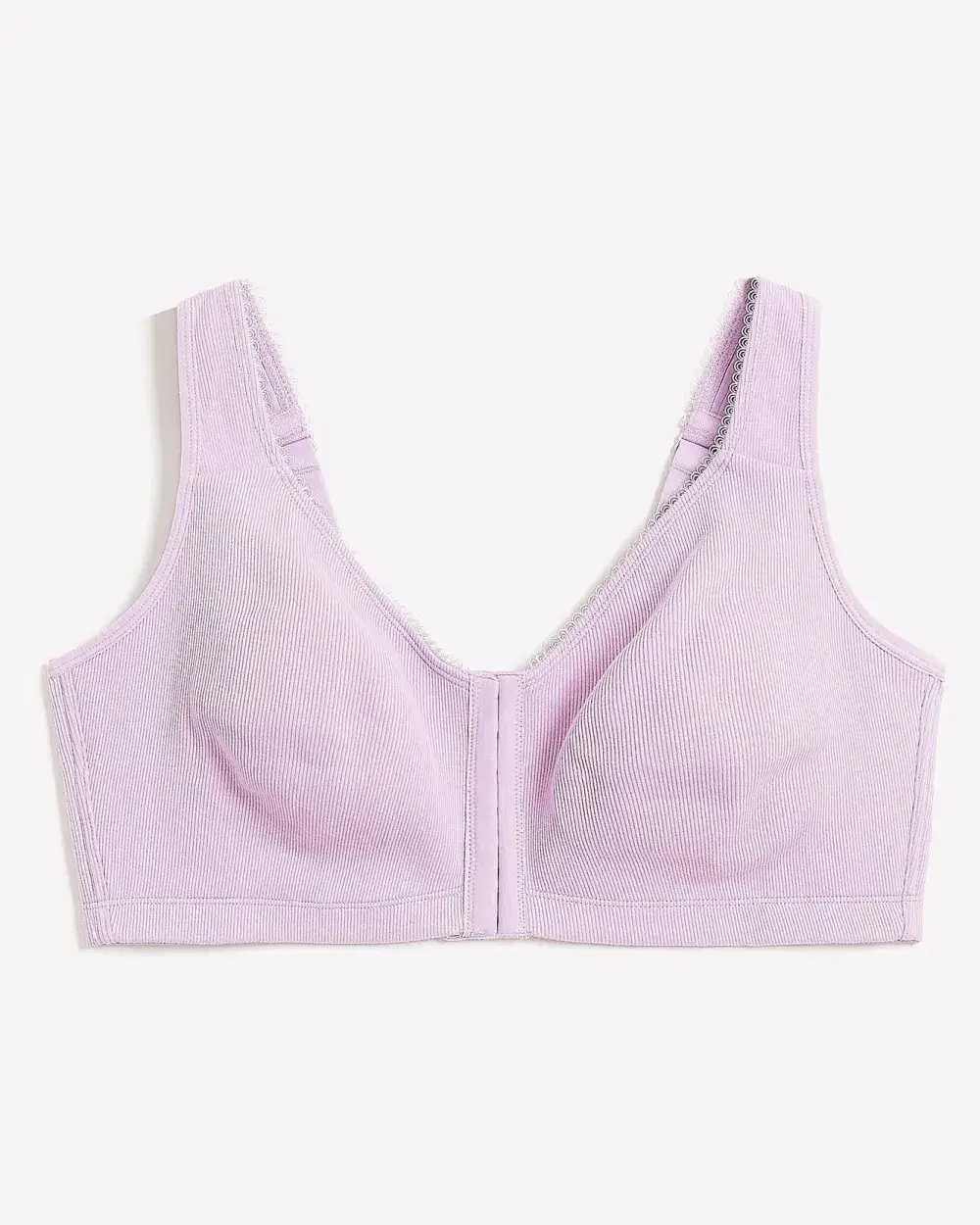 Front-Closure Wirefree Cotton Bra - ti Voglio