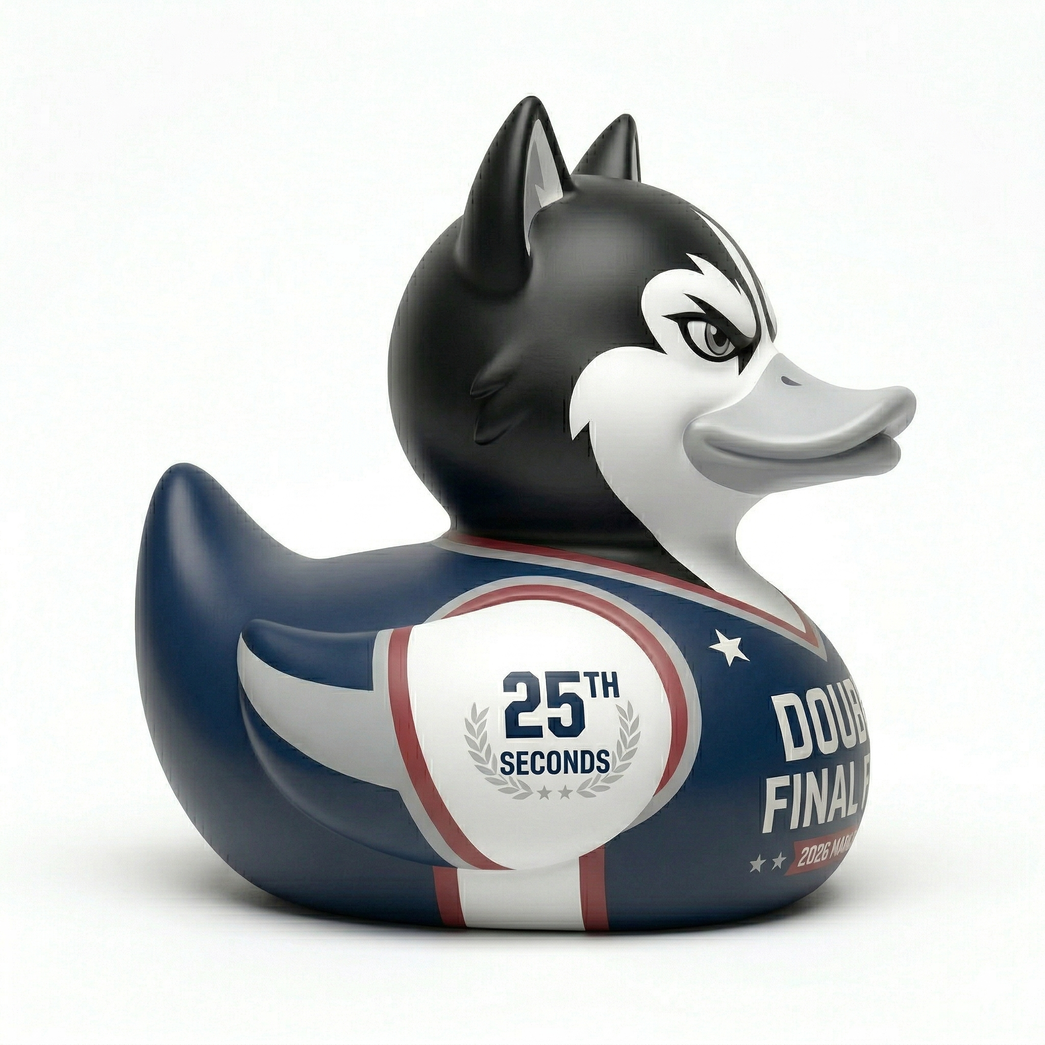 🦆 UConn Huskies 2026 Double Final Four Collectible Rubber Duck