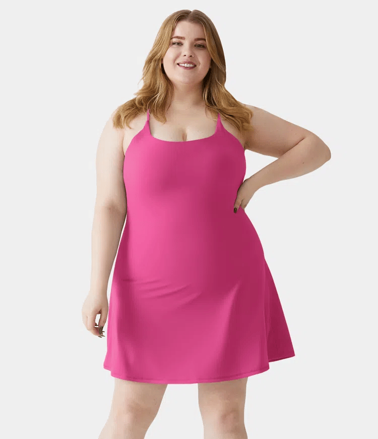 🔥Flash Sale🔥Softlyzero Plush Backless Active Dress-Easy Peezy