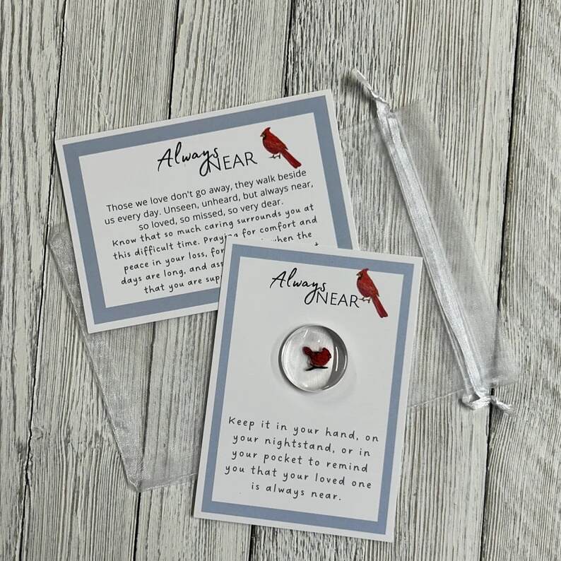 Cardinal Glass Gemstone