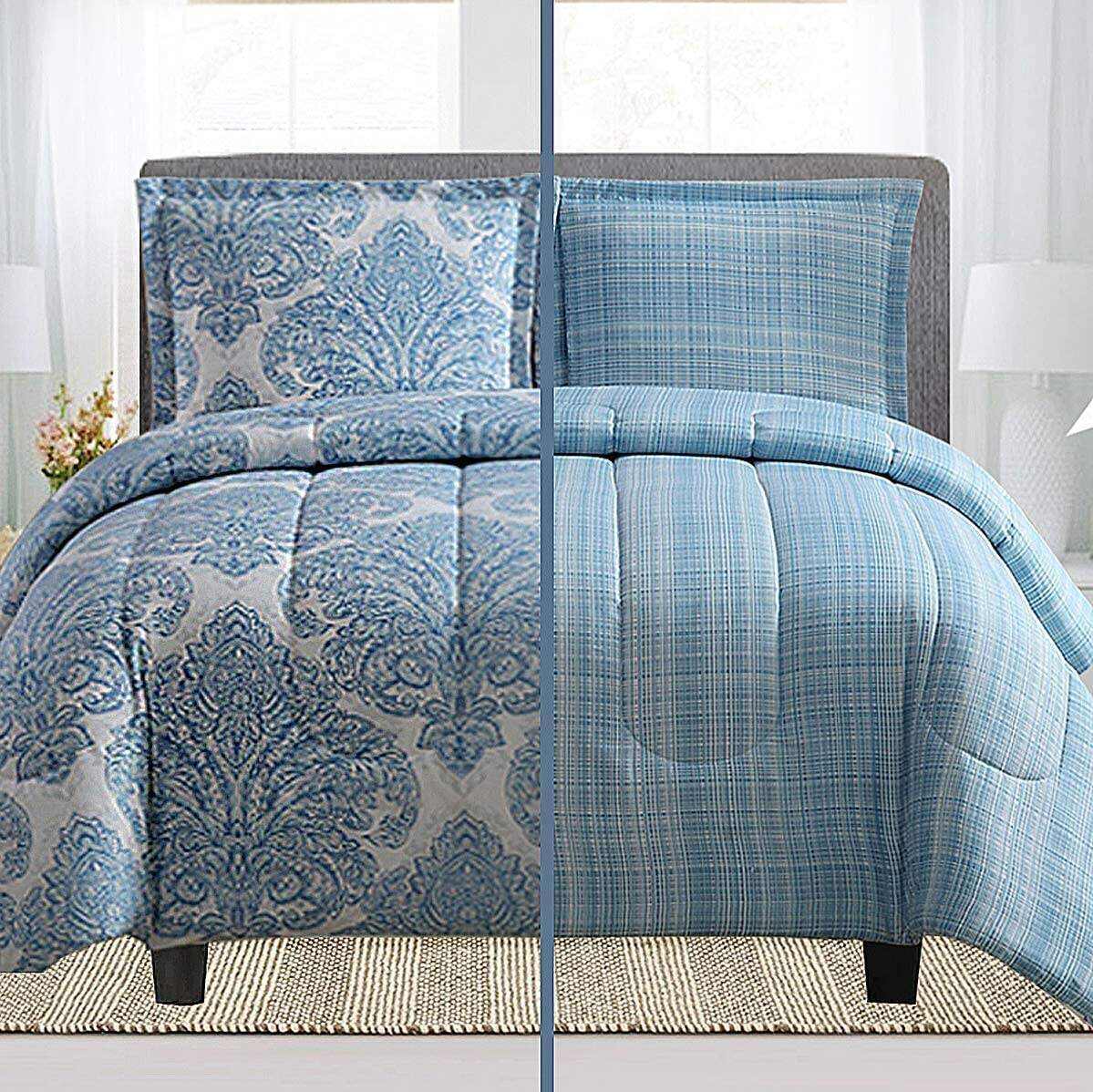 Duvet Cover Set 1800 Count Egyptian Cotton 3 Piece Luxury Soft 2 Pillow Shams. King Size